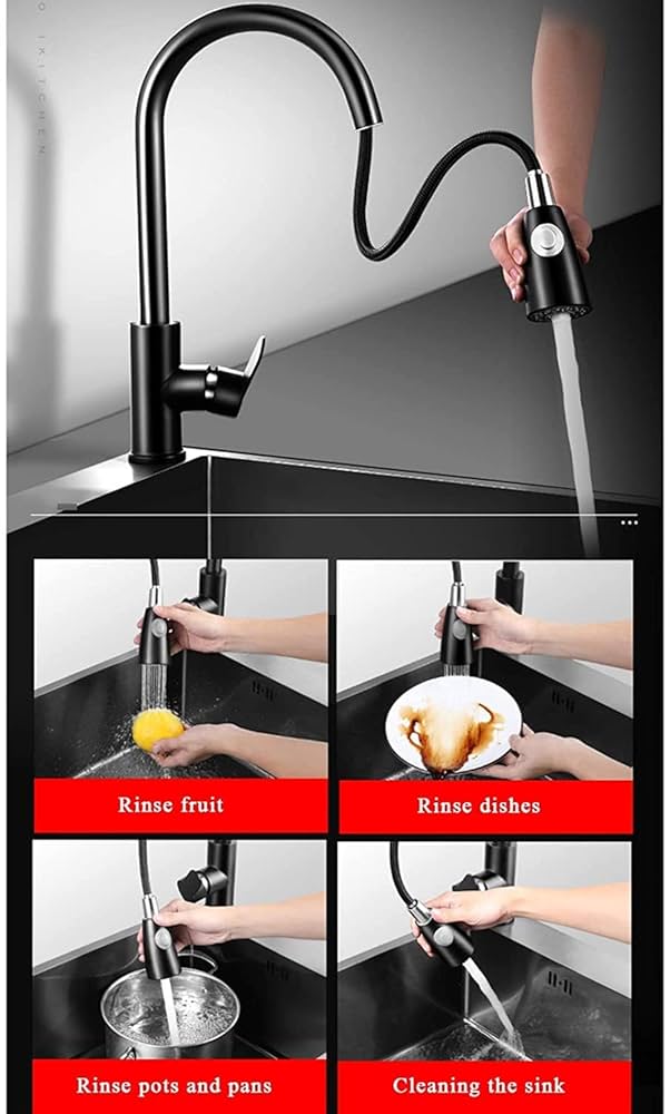 Kitchen Sink,Kitchen Home/Commercial Sinks Black Stainless